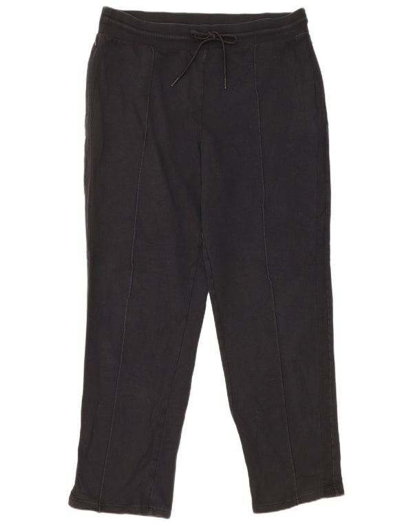 Pantaloni de trening pentru femei Marks & Spencer UK 16, mare, negru, bumbac