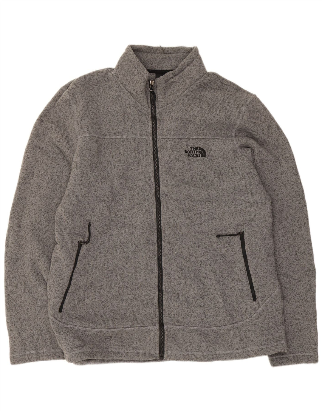 Jachetă de trening pentru bărbați The North Face, XL, poliester pătat gri