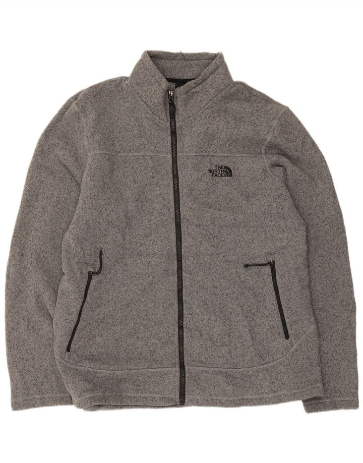 Jachetă de trening pentru bărbați The North Face, XL, poliester pătat gri