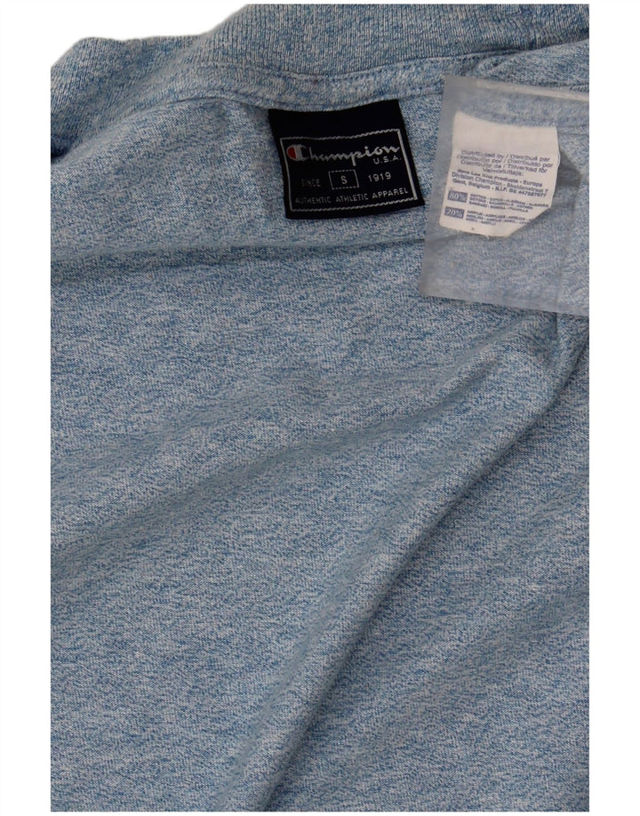 Tricou Bărbați CHAMPION Top mic albastru bumbac pete