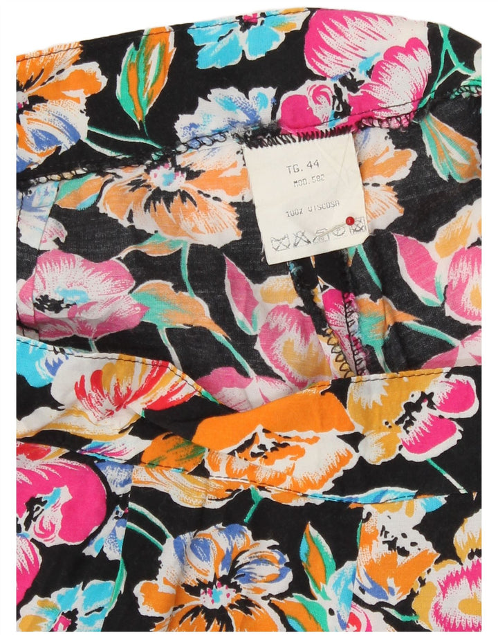 Pantaloni scurți casual de damă Vintage cu talie înaltă IT 44 Medium W26 Multicolor
