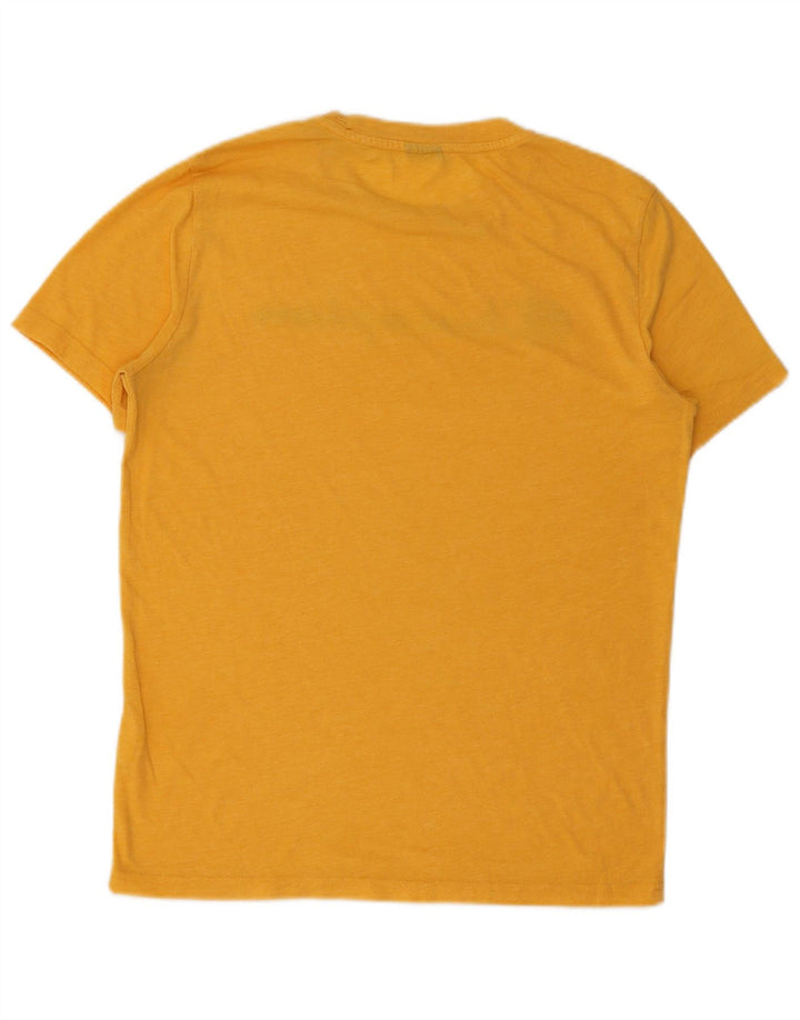 Tricou grafic Champion pentru bărbați Top mic galben