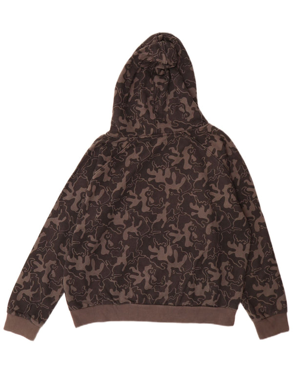 Pulover cu glugă supradimensionat pentru femei Mistral, UK 14 Camuflaj, gri mediu