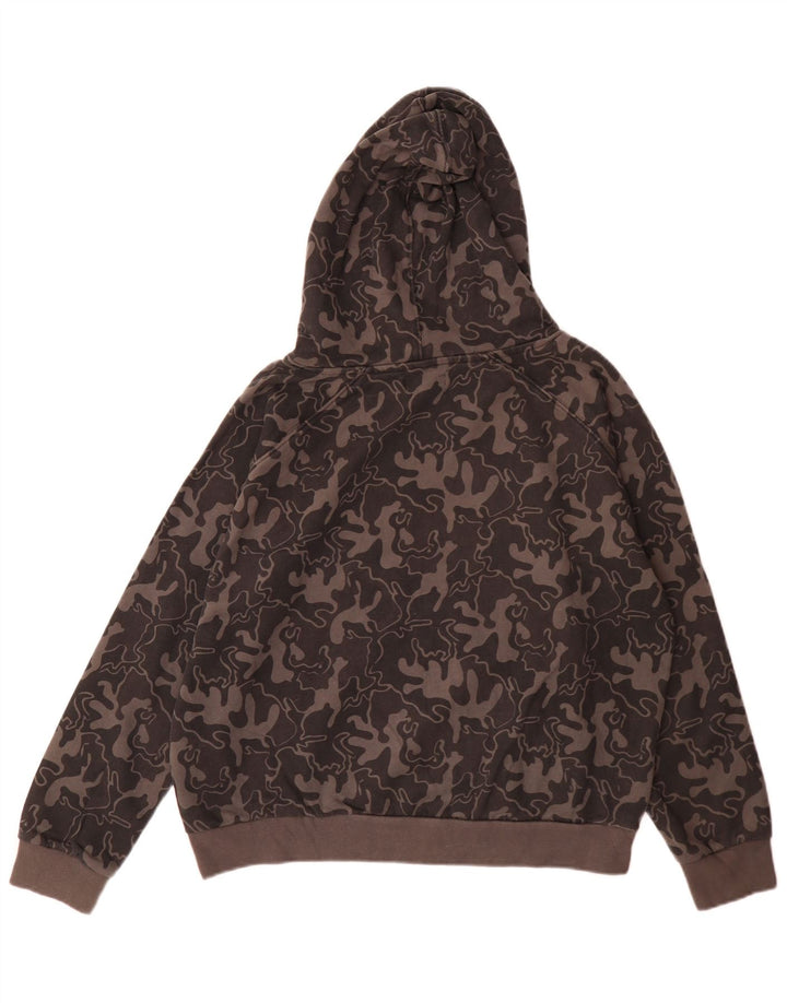 Pulover cu glugă supradimensionat pentru femei Mistral, UK 14 Camuflaj, gri mediu