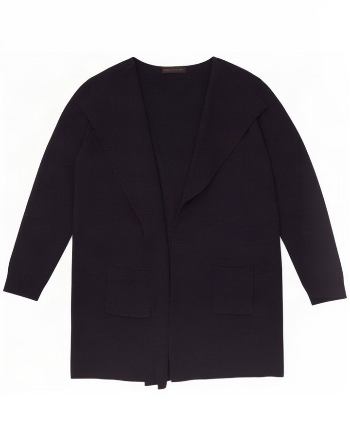 Pulover cardigan deschis pentru femei Marks & Spencer UK 12 Medium Bleumarin Acrilic