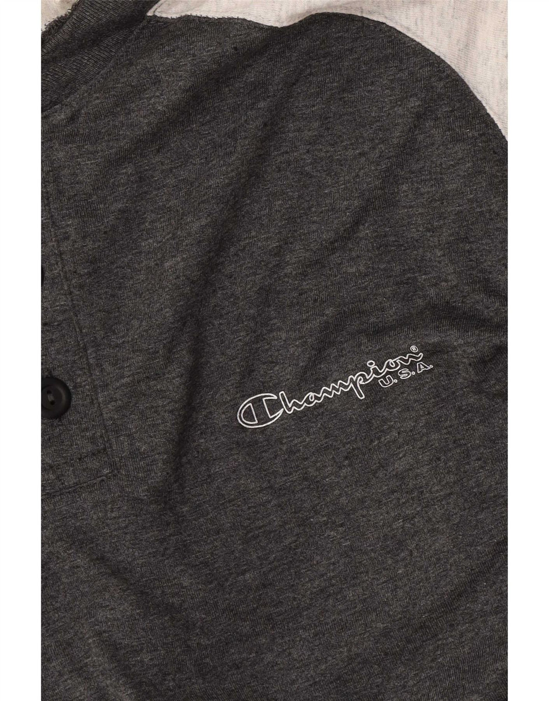 Tricou grafic pentru bărbați Champion Top Medium Gri Colorblock