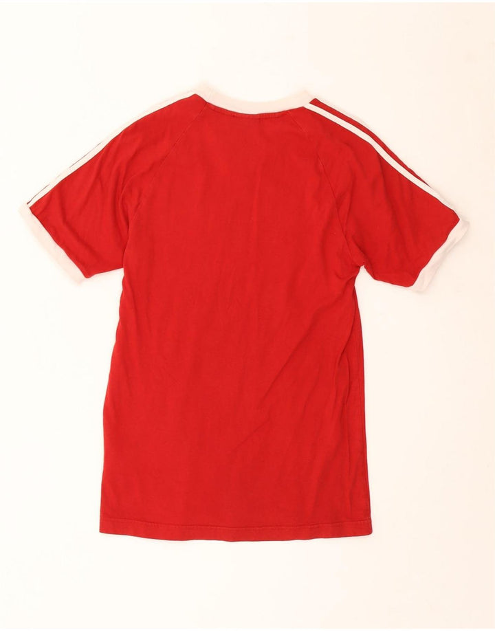 Tricou pentru bărbați Adidas Top mic, roșu, bumbac