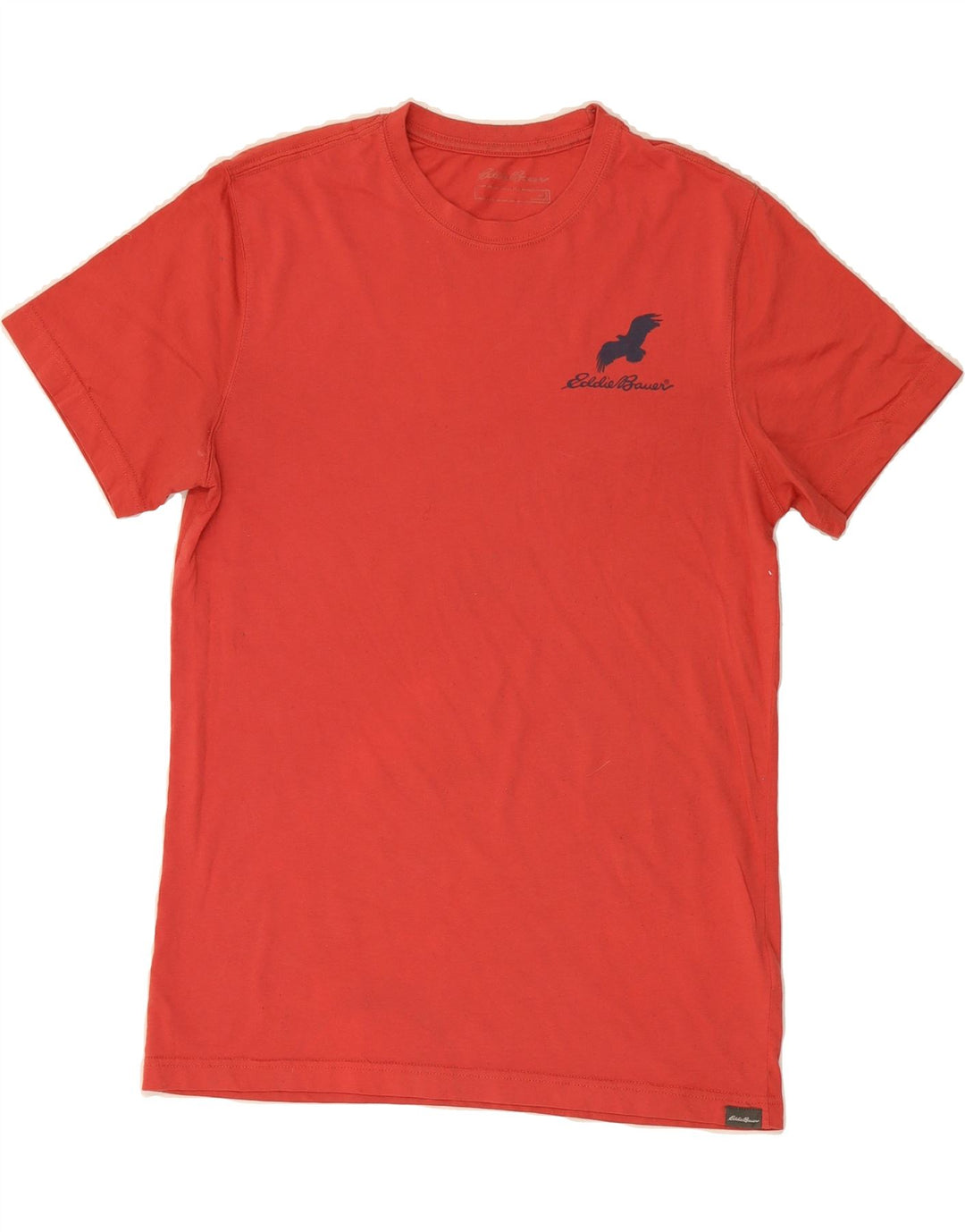 EDDIE BAUER Mens Graphic T-Shirt Top Small Red Cotton Vintage Eddie Bauer and Second-Hand Eddie Bauer from Messina Hembry 