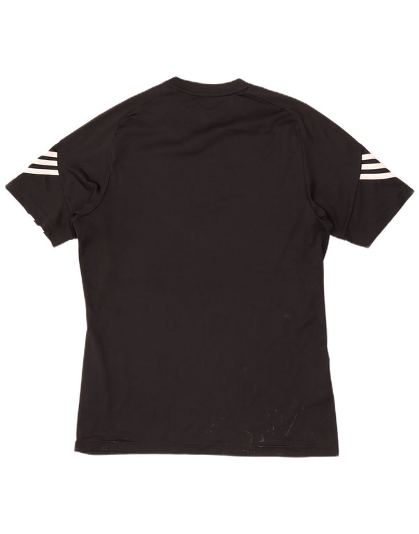 Tricou Adidas Climalite Graphic Top Mediu Negru