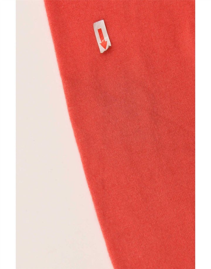 Pulover pentru femei Marks & Spencer cu decolteu în V UK 12 Medium Red Acrilic