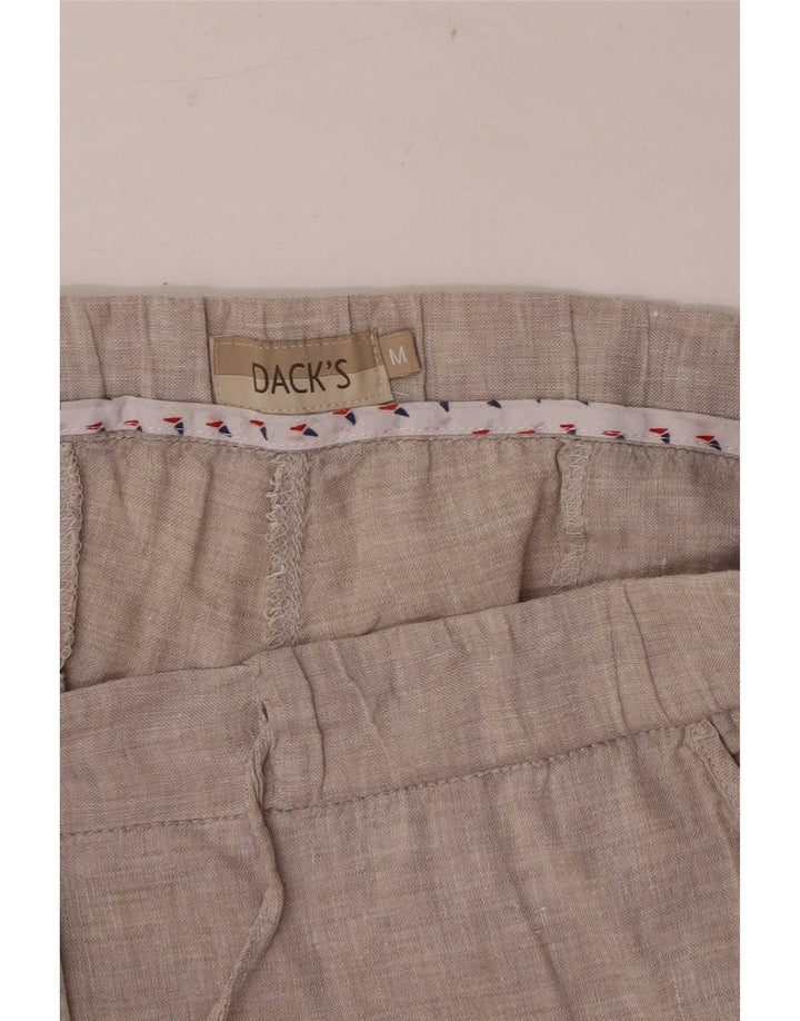 Pantaloni tăiați pentru femei Dack's, cu croiala relaxată, mediu L28 L25 Bej