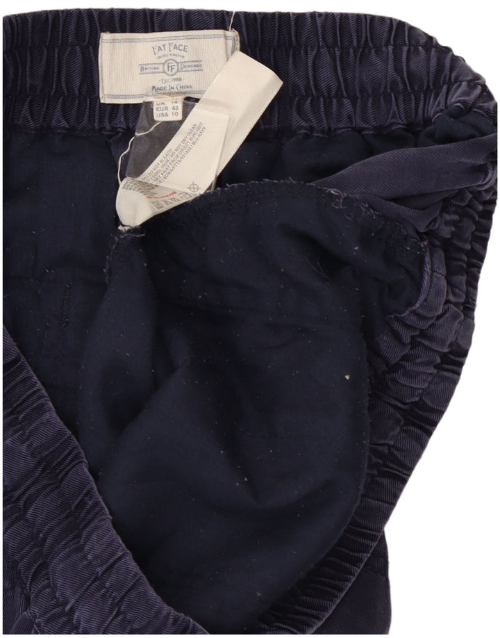 FAT FACE Pantaloni de jogging pentru femei Pantaloni casual UK 14 Large W28 L26 Bleumarin