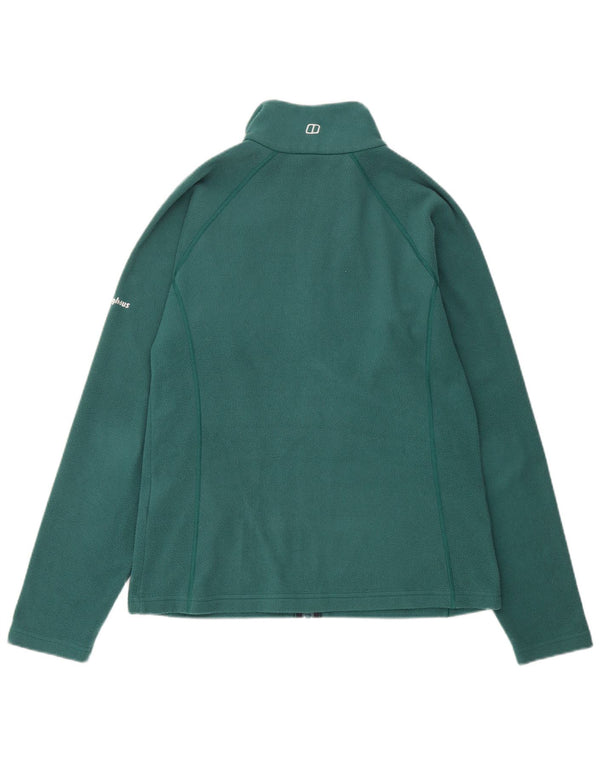 Jachetă fleece pentru femei Berghaus UK 12 Poliester verde mediu