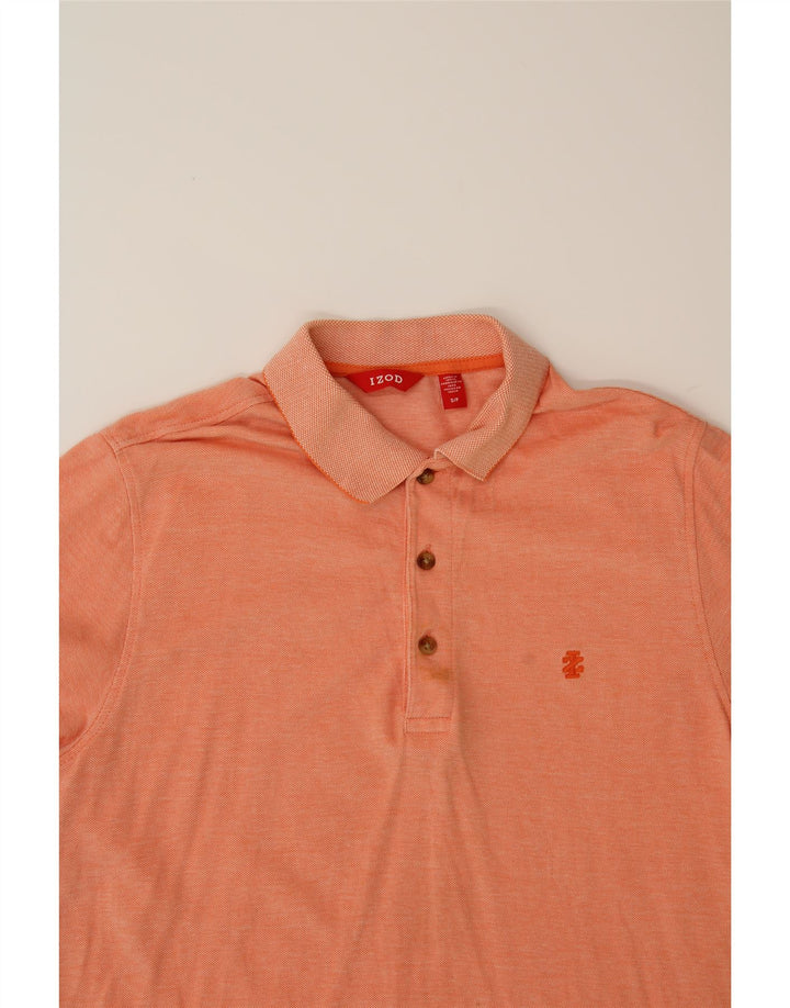 IZOD Mens Polo Shirt Small Orange Cotton Vintage Izod and Second-Hand Izod from Messina Hembry 