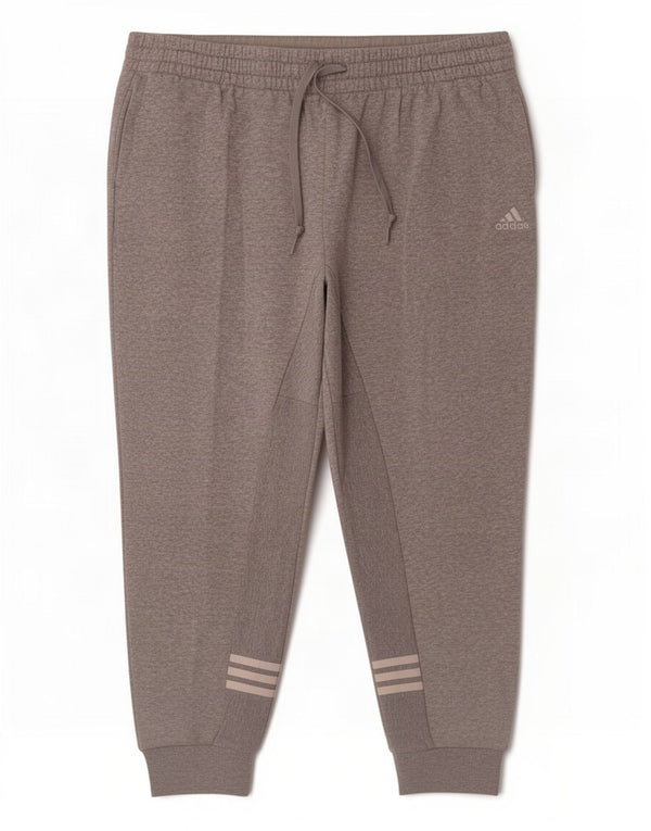 Pantaloni de trening Adidas pentru femei Joggeri Marea Britanie 24/26 2XL Bumbac cu pete gri