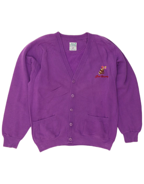 Best Company Pulover cardigan Olmes Carretti pentru femei UK 8 Small Purple