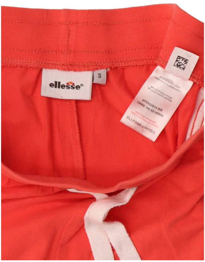 Pantaloni scurti sport Ellesse pentru femei UK 10 mic portocaliu bumbac