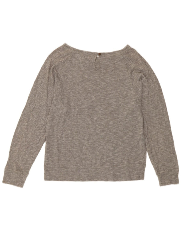 Pulover de hanorac The North Face pentru femei UK 14 Medium Grey Flecked Bumbac