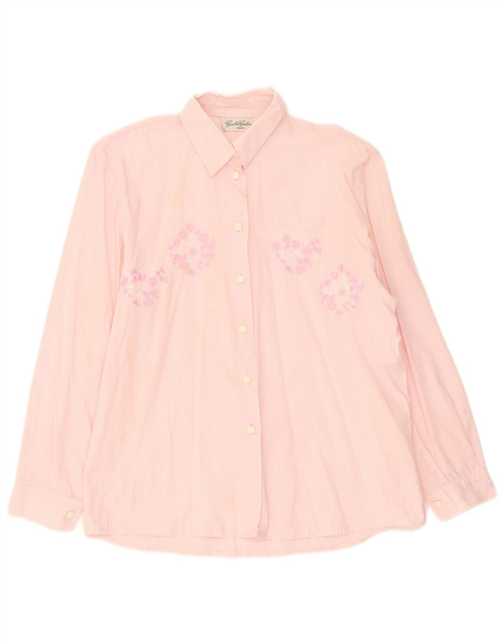 Cămașă grafică pentru femei Giulia Galanti UK 14 Medium Pink Gingham