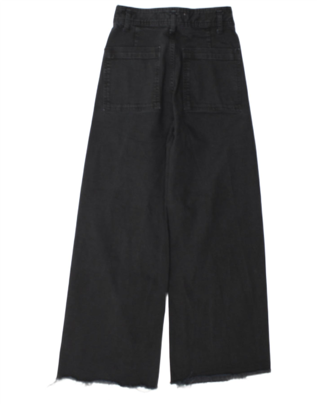 Blugi pentru femei Zara cu picioare largi EU 38 Medium W28 L29 Bleumarin