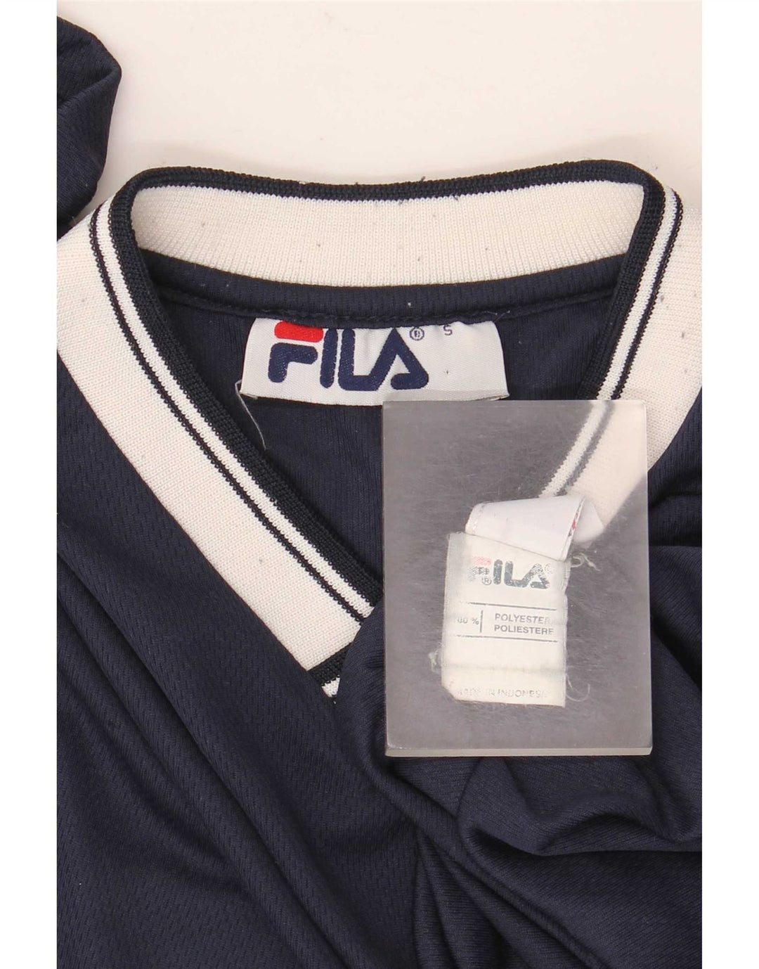 Tricou Bărbați Fila Top Mic Bleumarin Poliester Colorblock