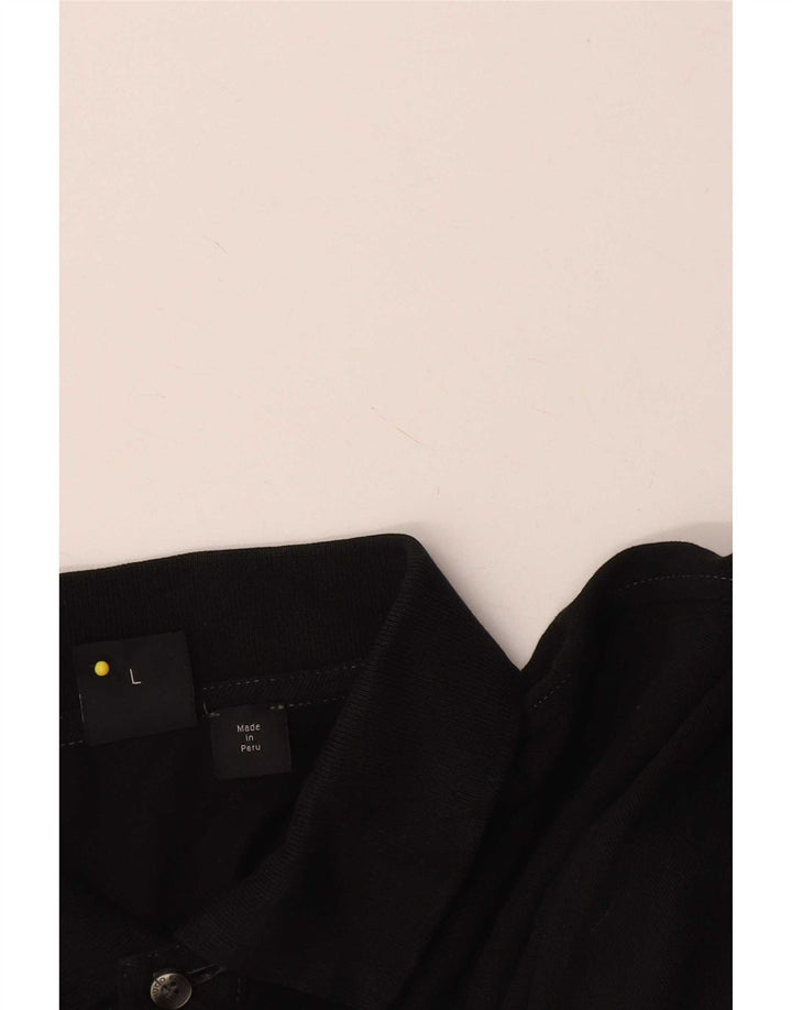 Tricou polo pentru bărbați Hugo Boss mare negru