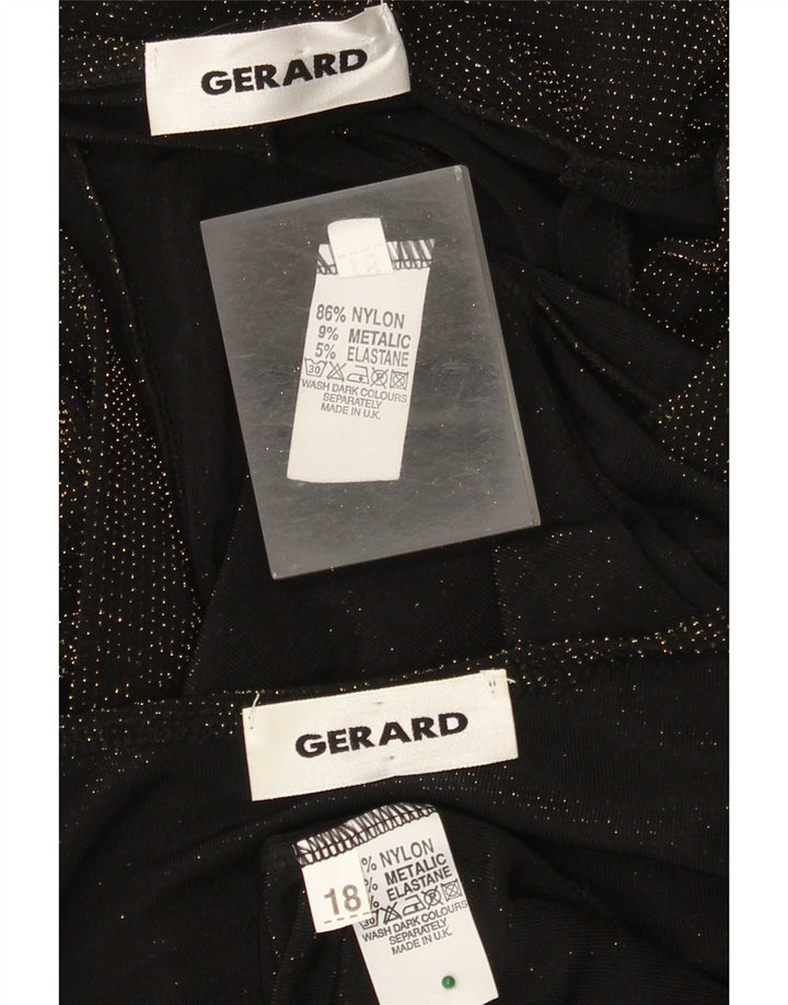 Set 2 piese Vintage pentru femei UK 18 XL Nylon negru