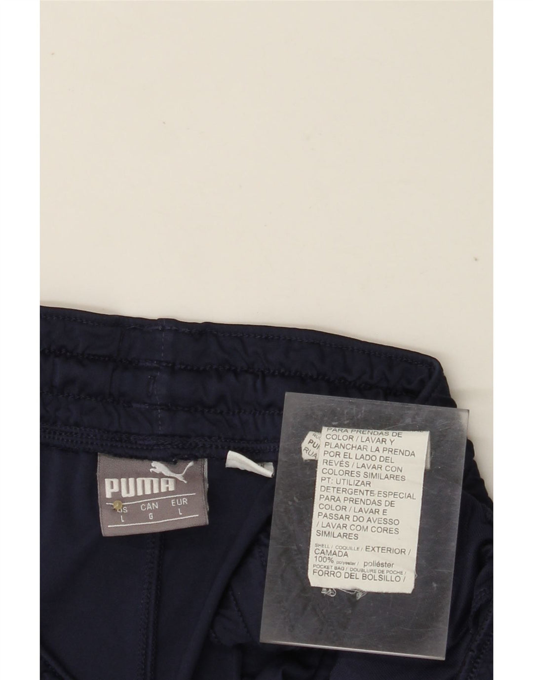 Pantaloni scurți sport PUMA pentru bărbați, mari, albastru, poliester