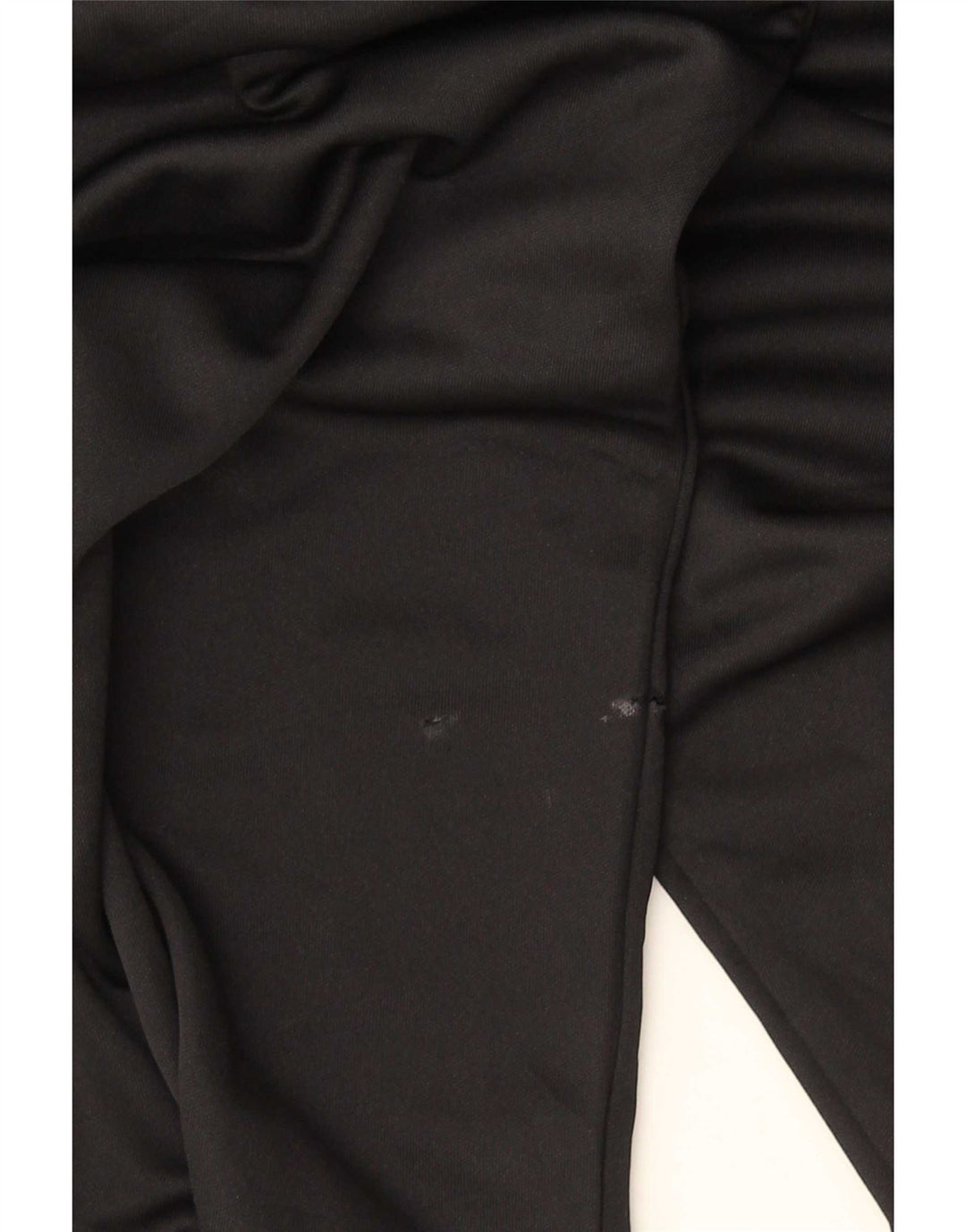 Adidas pentru bărbați, cu fermoar și gât, cu mânecă lungă, XL, poliester, negru