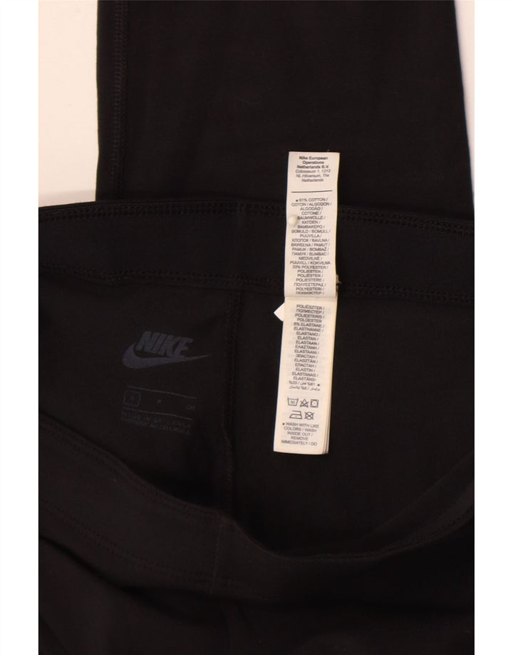 Leggings pentru femei Nike UK 8 Small Black Bumbac