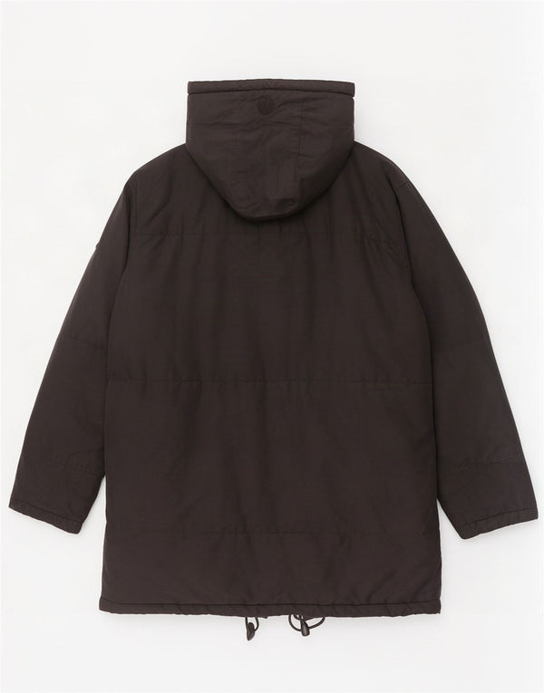 Jachetă parka cu glugă pentru bărbați Asics UK 40 Large Black
