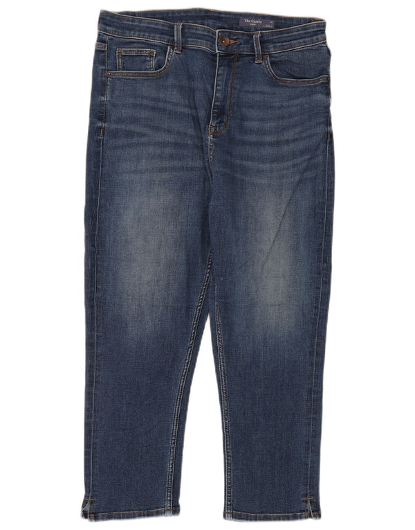 Blugi The Carrie Capri pentru femei Marks & Spencer UK 14 Large W32 L22 Blue