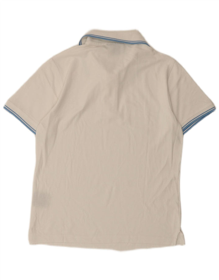 Tricou Polo pentru bărbați Diadora Bumbac Alb Mic