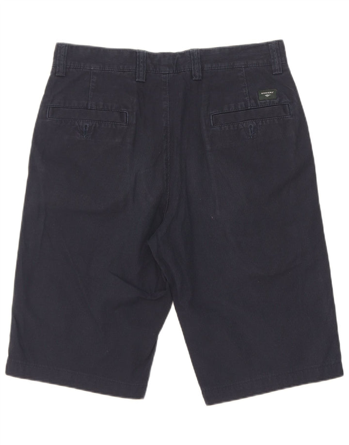 Pantaloni scurți chino pentru bărbați Dockers Slim Fit W30 Medium Bleumarin