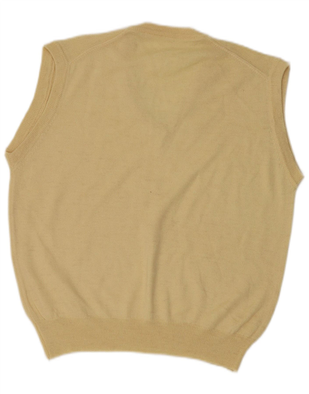 VINTAGE Vestă pentru bărbați Tank Top Galben mediu