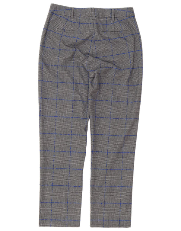 Max & Co. Pantaloni chino pentru femei UK 8 Small W28 L27 Gri Houndstooth