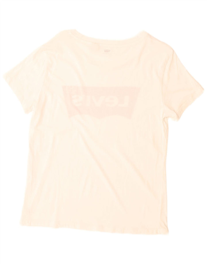 Tricou grafic Levi's pentru femei Top UK 14 Medium White
