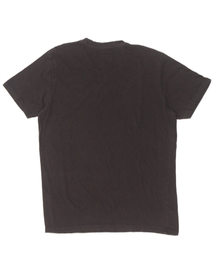 Tricou grafic pentru bărbați Kappa Top Medium Black Bumbac