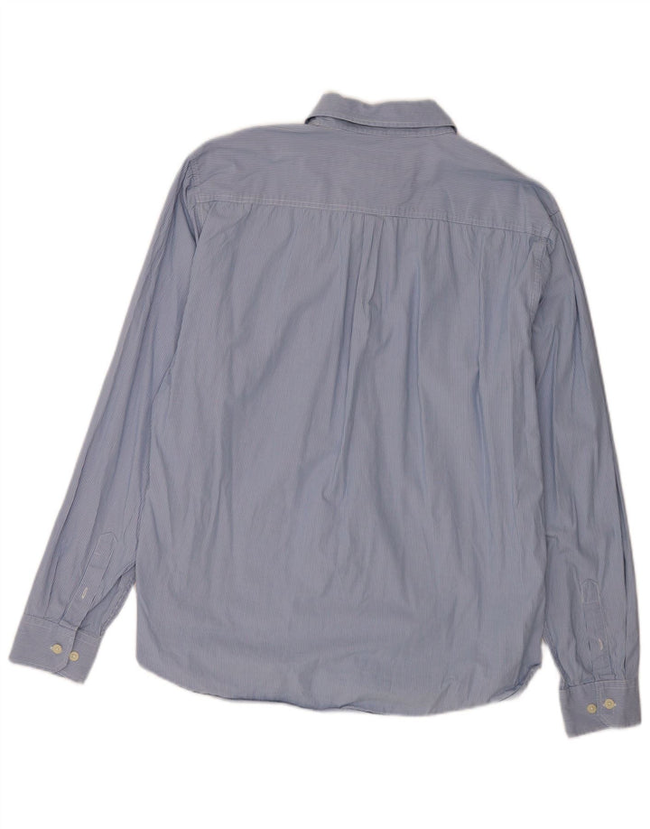 Cămașă pentru bărbați Mistral XL Blue Pinstripe Bumbac
