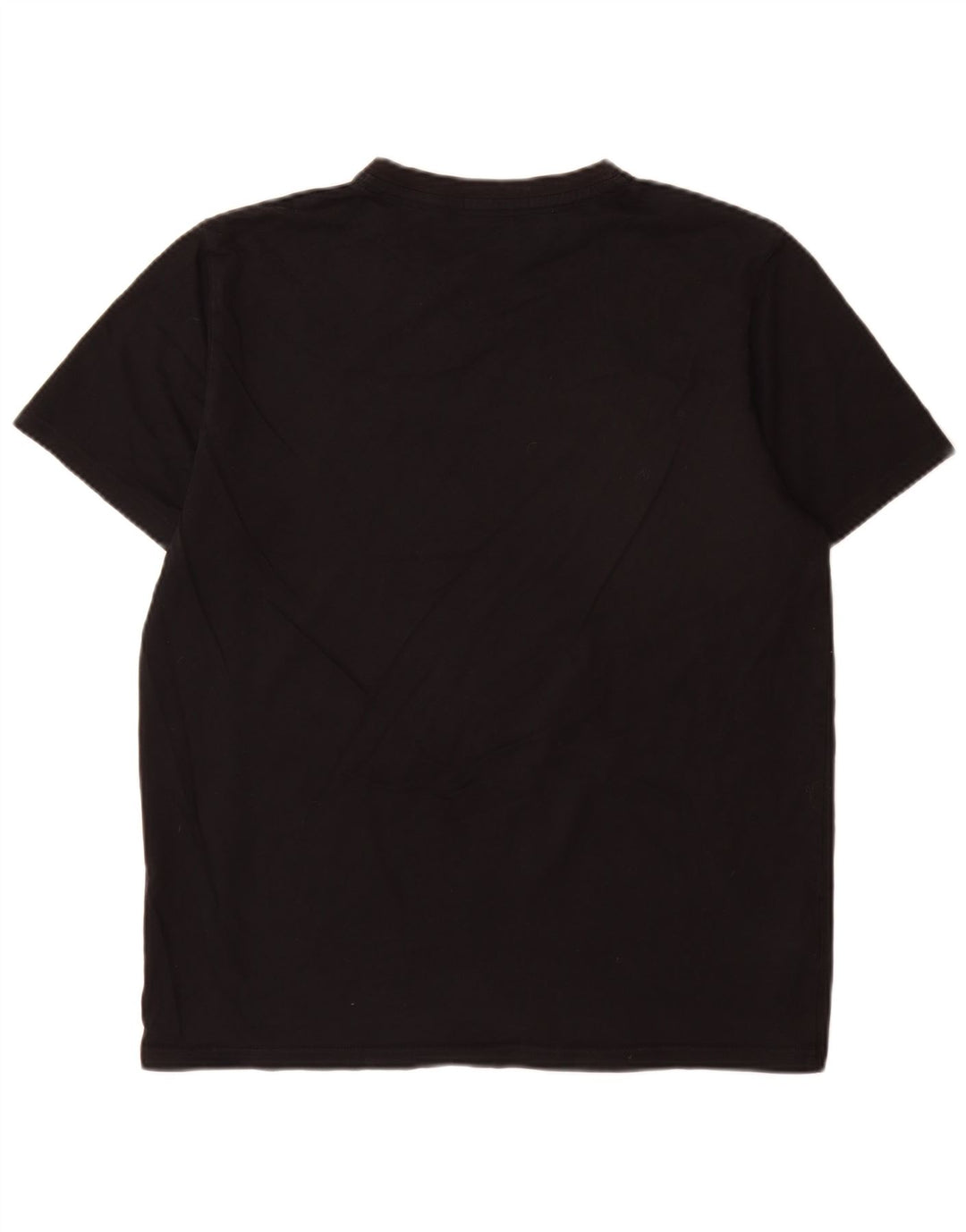 Tricou Fred Perry pentru bărbați Top mare din bumbac negru