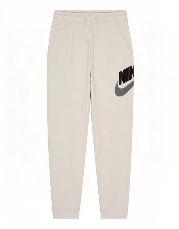 Pantaloni de trening cu grafica Nike pentru baieti Pantaloni de jogging 13-14 ani XL bumbac alb