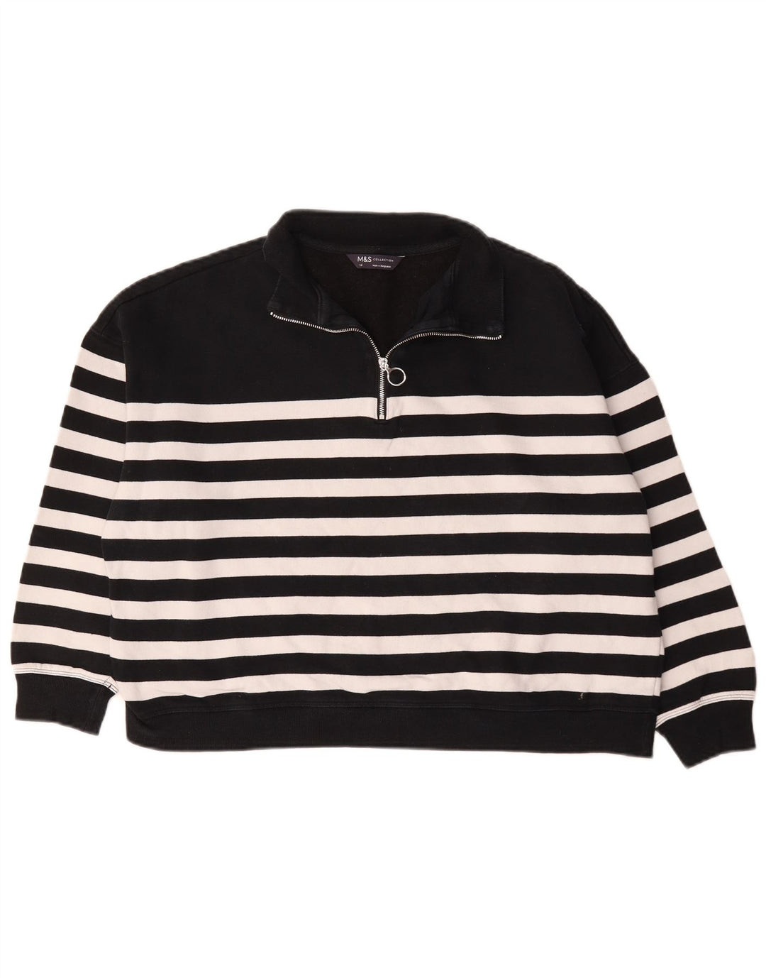 Pulover supradimensionat pentru femei Marks & Spencer UK 16 Large Negru