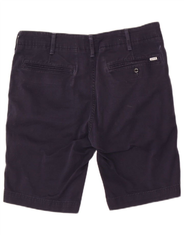 Pantaloni scurți chino pentru bărbați Levi's W31, bumbac, albastru bleumarin mediu