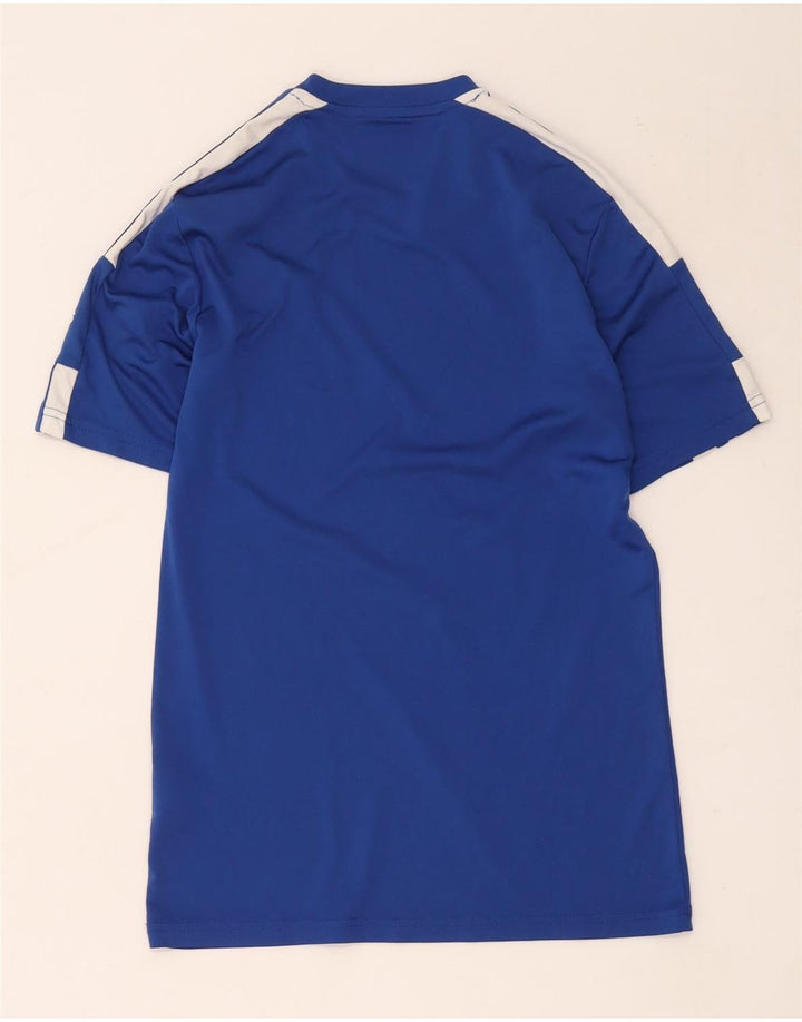 Tricou pentru bărbați Adidas Aeroready Top mic, albastru, poliester color bloc