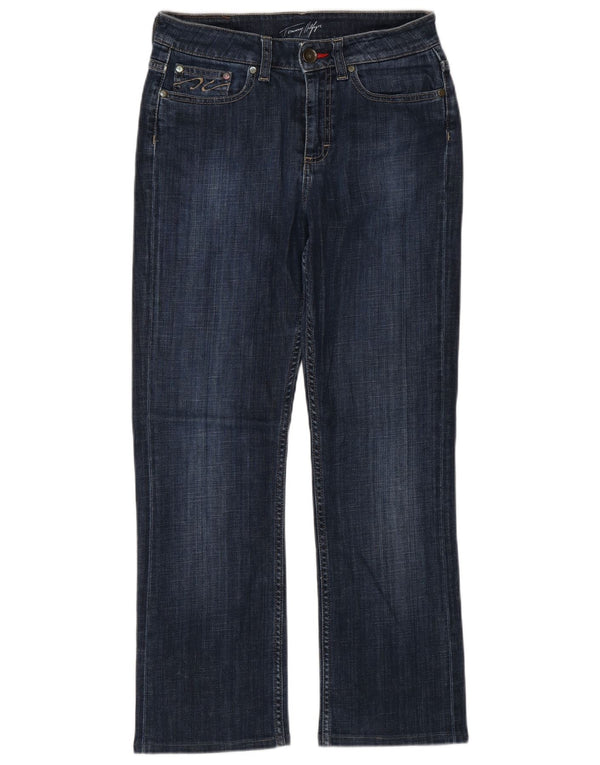 Blugi drepti pentru femei Tommy Hilfiger W26 L27 Bumbac albastru