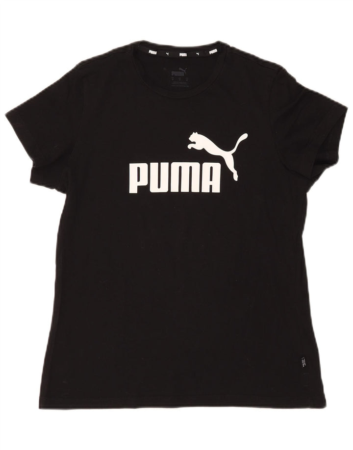 Tricou cu grafic Puma pentru femei Top UK 14 Medium Black