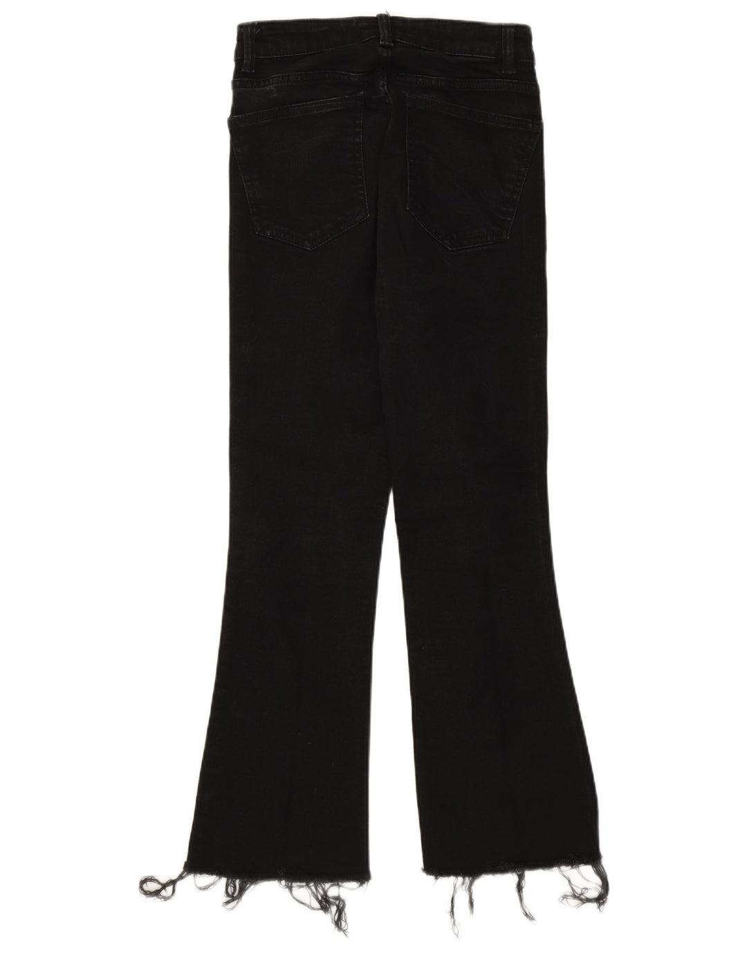 Blugi Zara Femei Bootcut EU 36 XS W26 L25 Negri