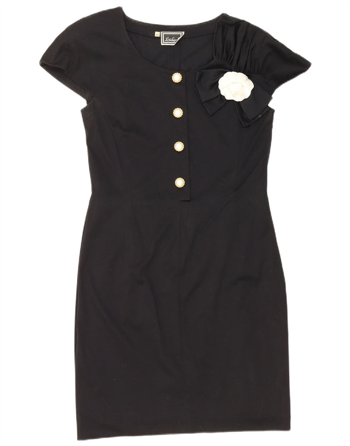Rochie teacă pentru femei Luisa Spagnoli IT 44 Bumbac Negru Mediu