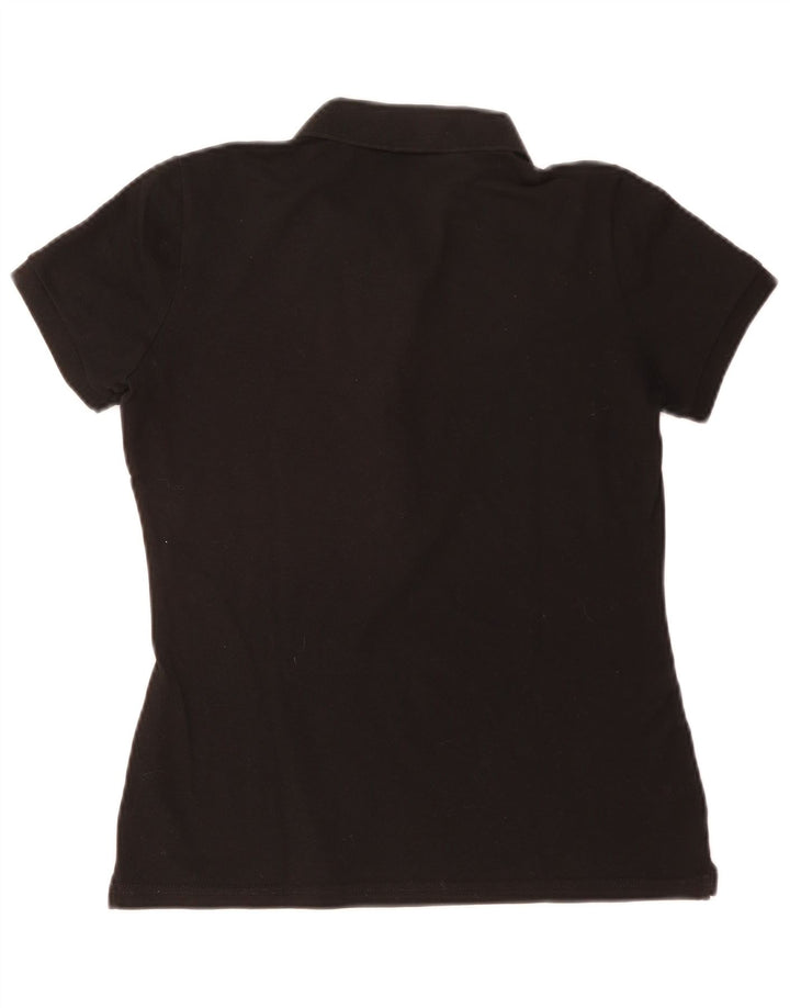 Tricou polo Lacoste pentru femei Mărimea 42, mare, negru, bumbac