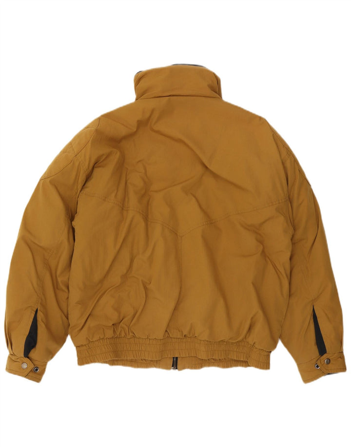 Jachetă Bomber Căptușită Vintage Bărbați IT 48 Maro Mediu